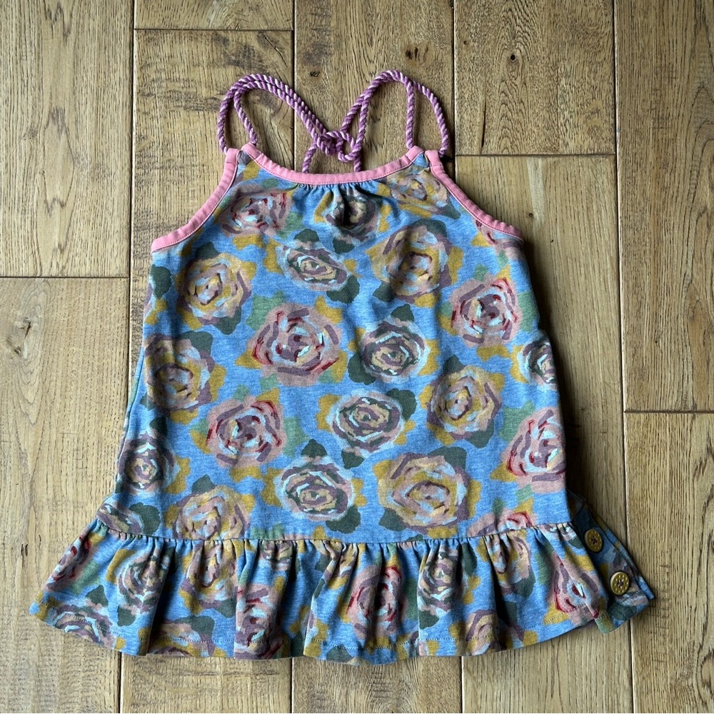 Matilda Jane Floral Twister Tank size 4